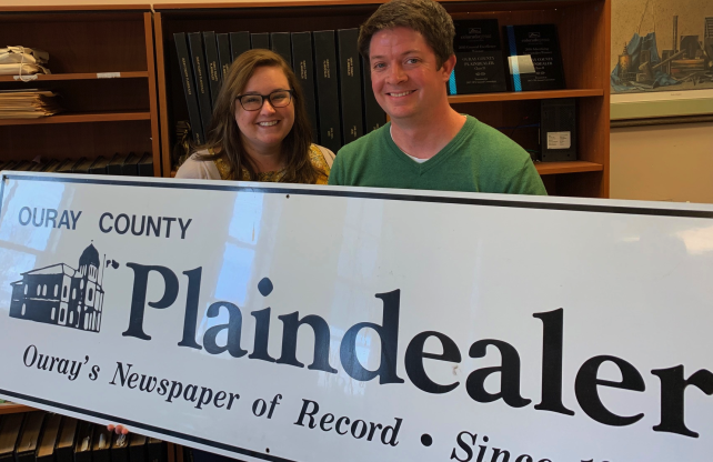 Erin McIntyre and Mike Wiggins purchased the Ouray County Plaindealer in 2019